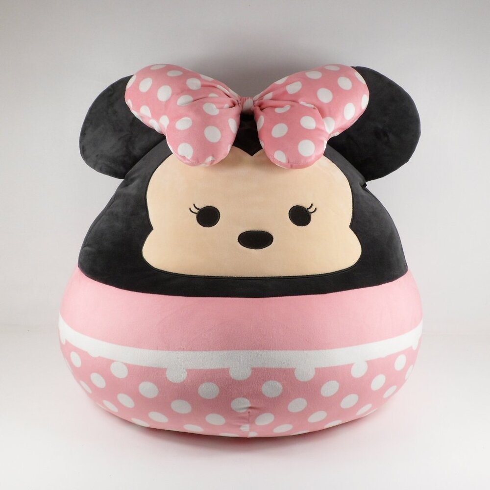20" Minnie Mouse Squishmallow Jumbo XL Disney Plush Toy Polka Dot